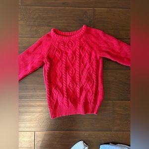 Boys cable knit sweater